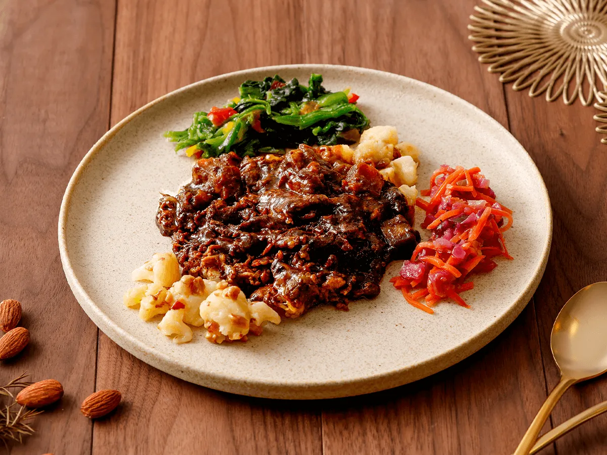 アンガスビーフのブラックカレー