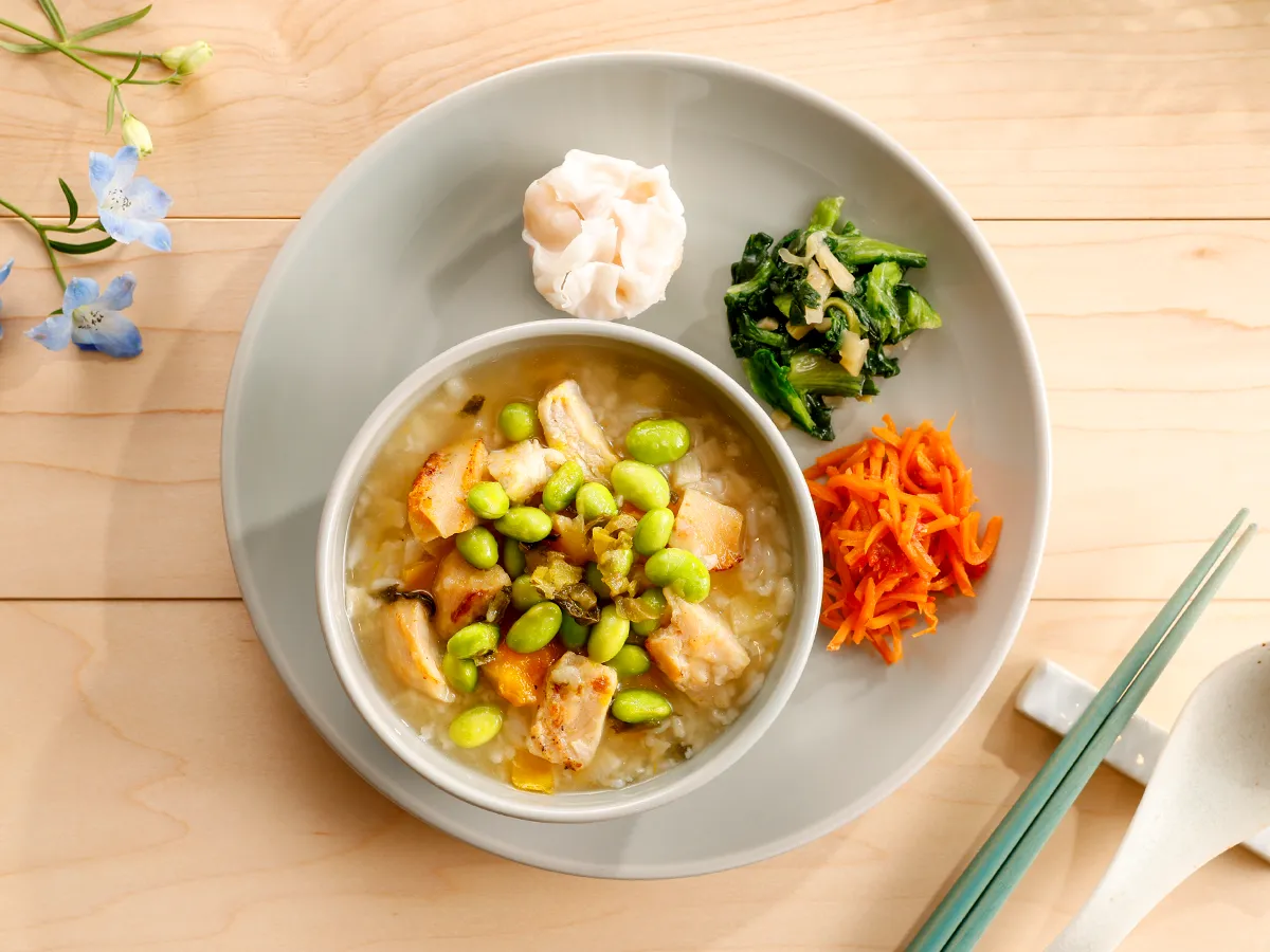 ほっこり鶏だし仕込みの中華粥