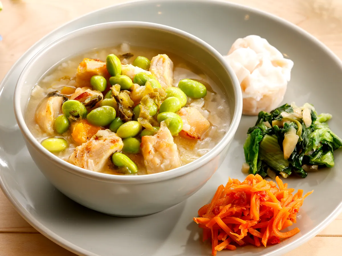 ほっこり鶏だし仕込みの中華粥