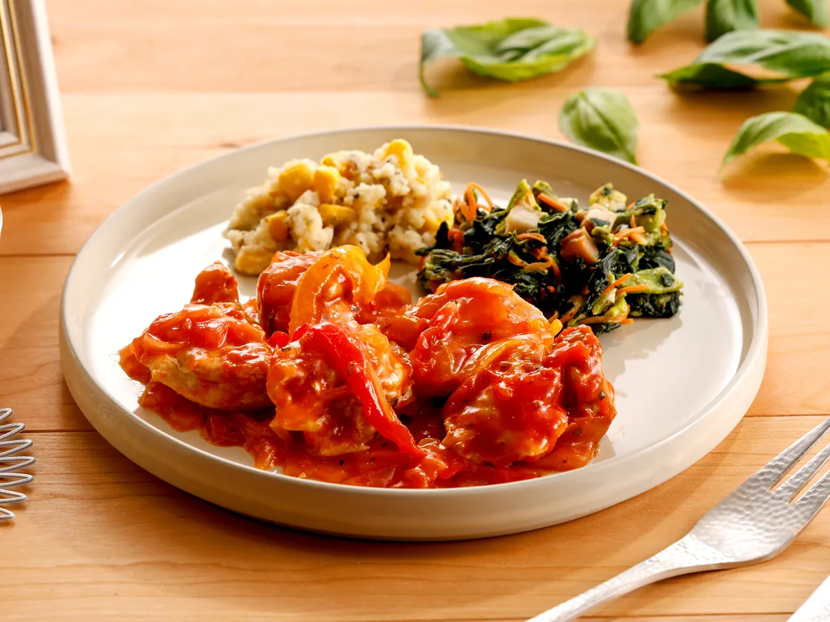 特製トマトソースのチキングリル