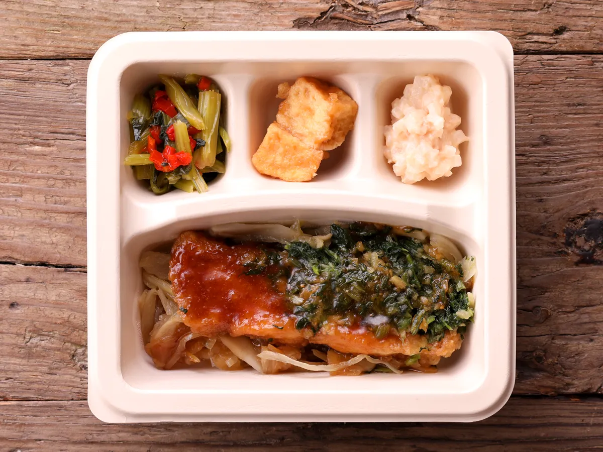 白身魚の生姜醤油