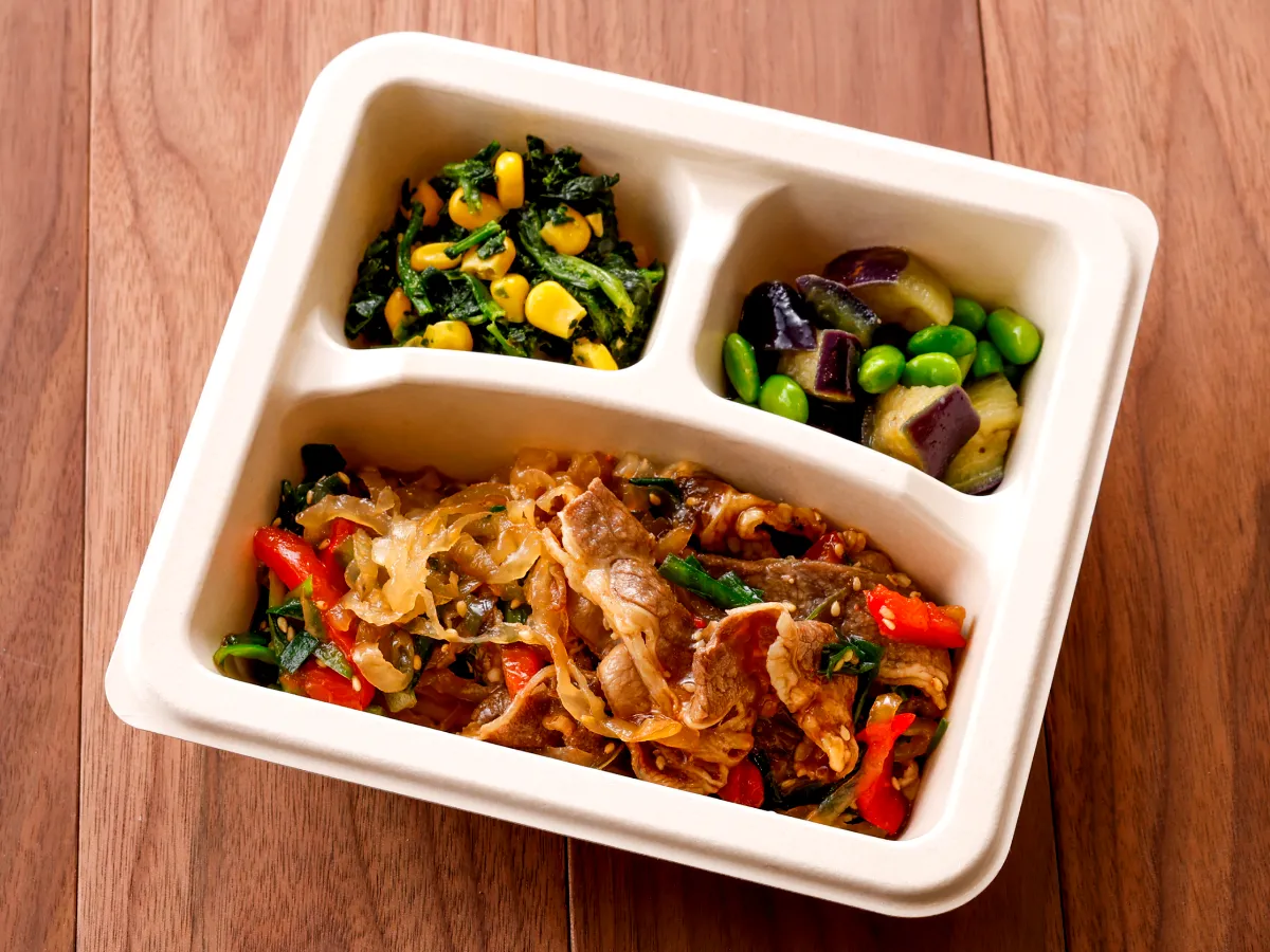 ごま香る旨辛だれの牛肉チャプチェ