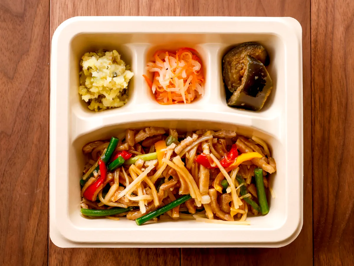 筍たっぷりチンジャオロース