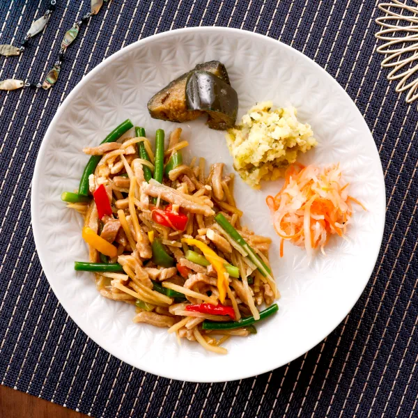 筍たっぷりチンジャオロース