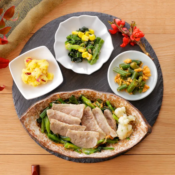 鴨肉とわさび菜香るお出汁あんの商品画像