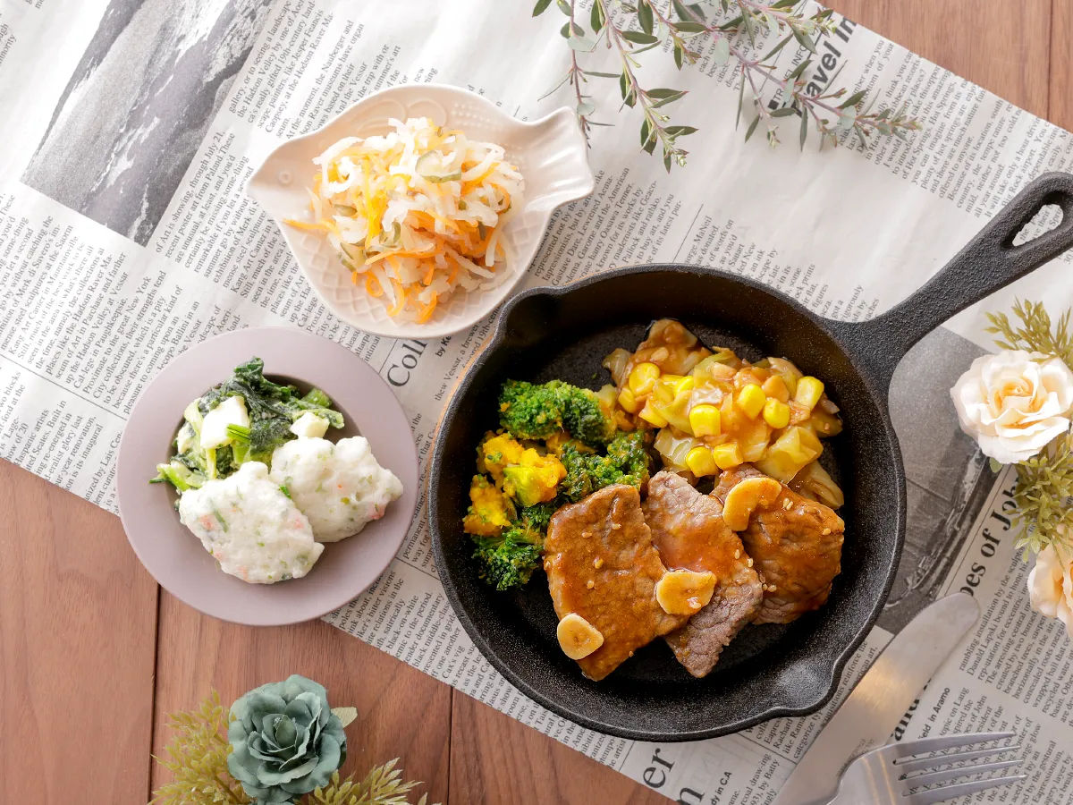 黒毛和牛のやみつきガーリックソース