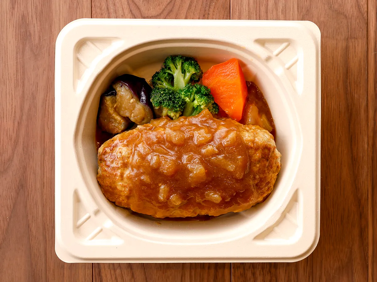 欧風カレーのごちそうハンバーグ