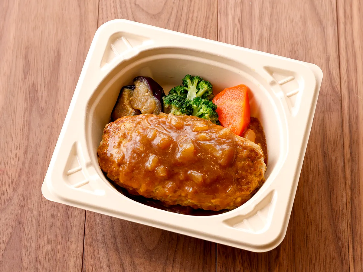 欧風カレーのごちそうハンバーグ