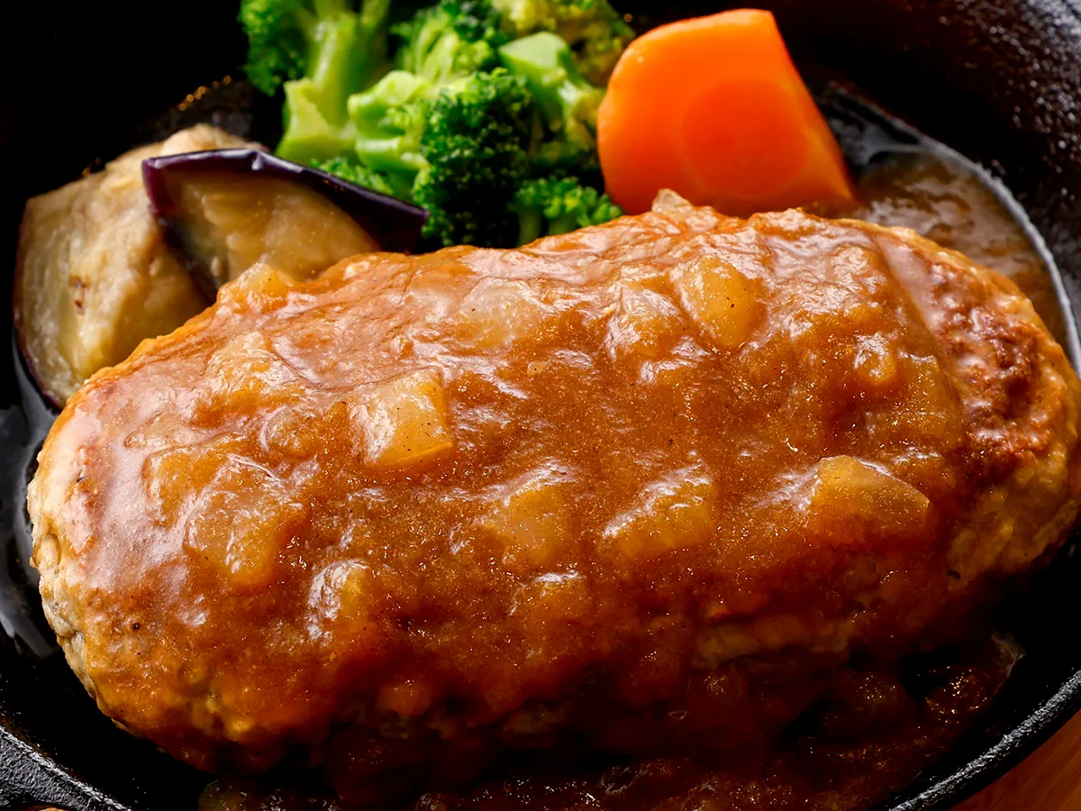 欧風カレーのごちそうハンバーグ