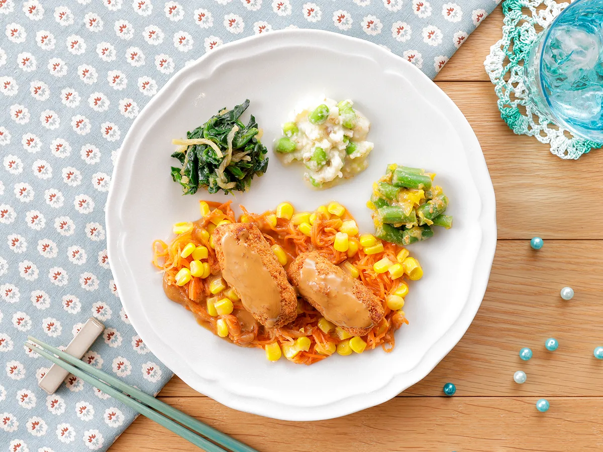 特製ソースのやわらかマグロカツ