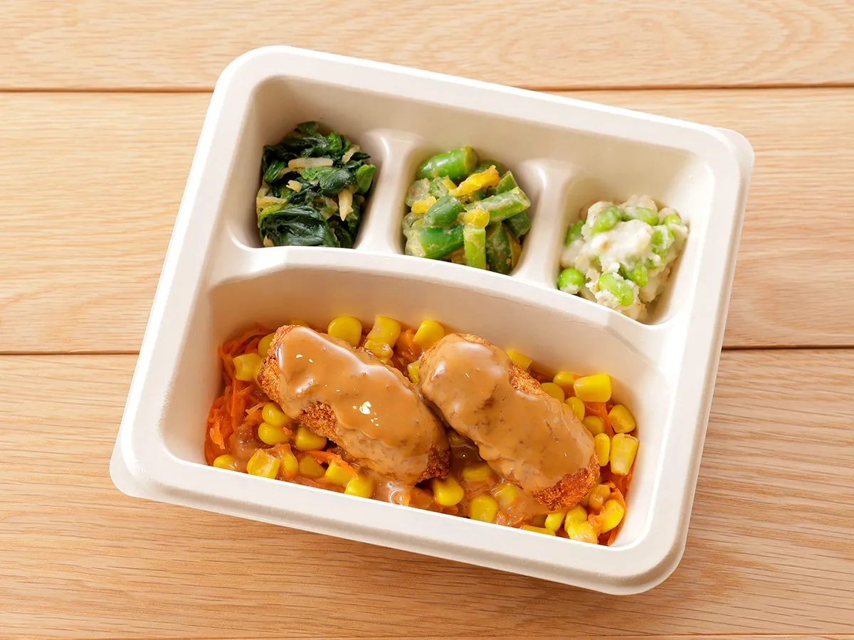 特製ソースのやわらかマグロカツ