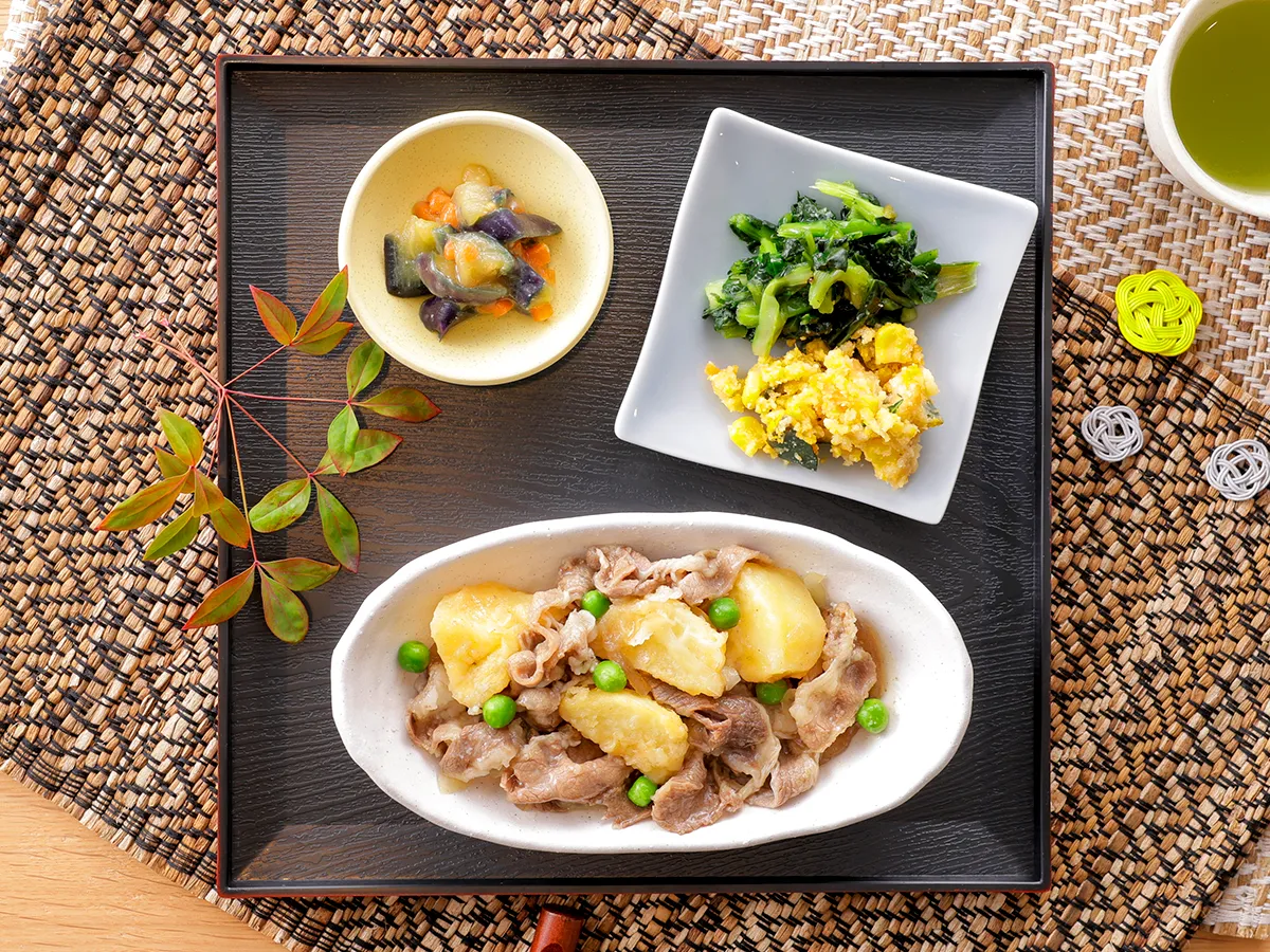 揚げじゃがのほくほく肉じゃが