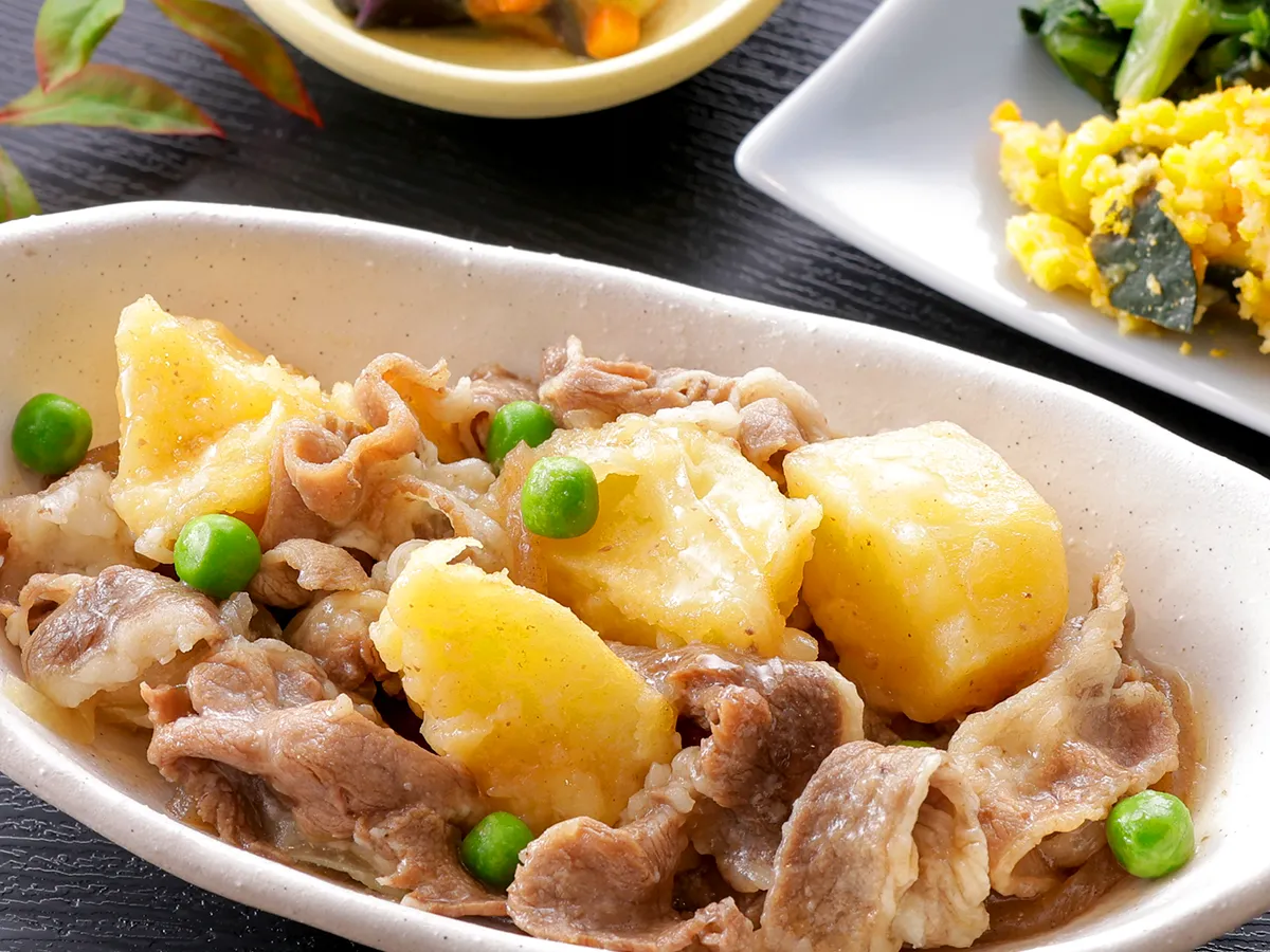 揚げじゃがのほくほく肉じゃが