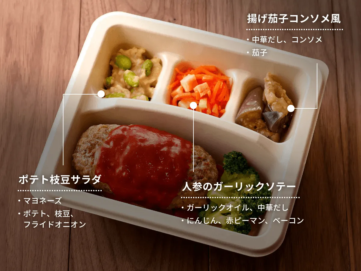 チリハンバーグステーキ