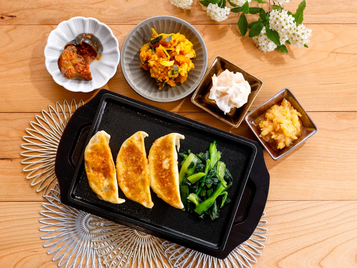 復活総選挙No.1！焼き餃子膳