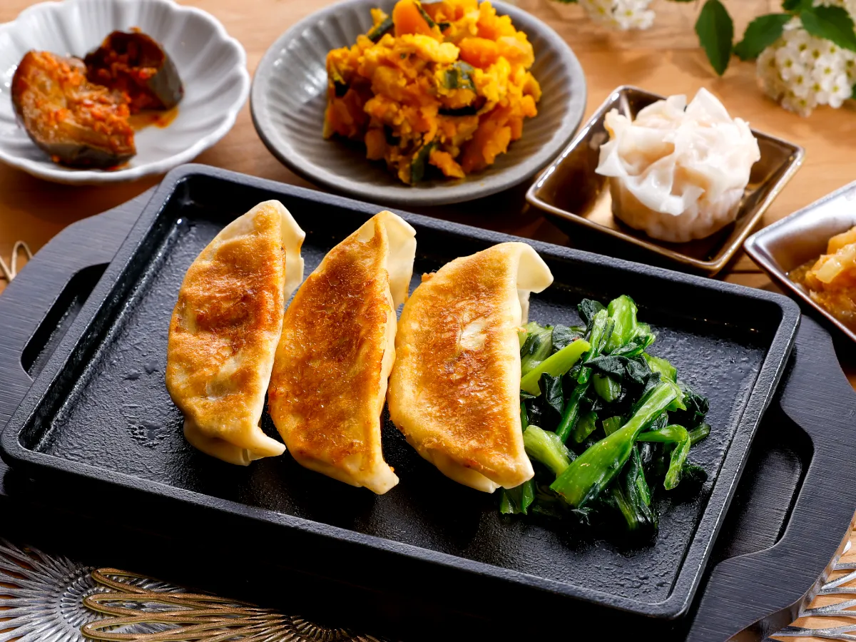 復活総選挙No.1！焼き餃子膳