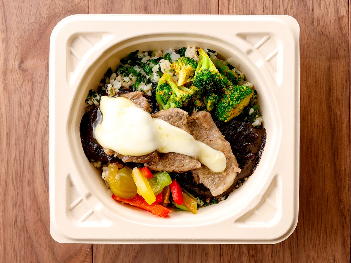 黒毛和牛のブラックチーズカレー