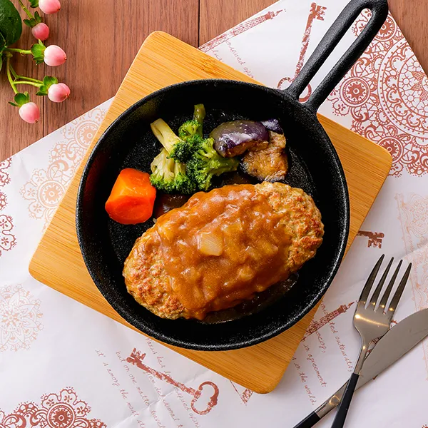 欧風カレーのごちそうハンバーグ