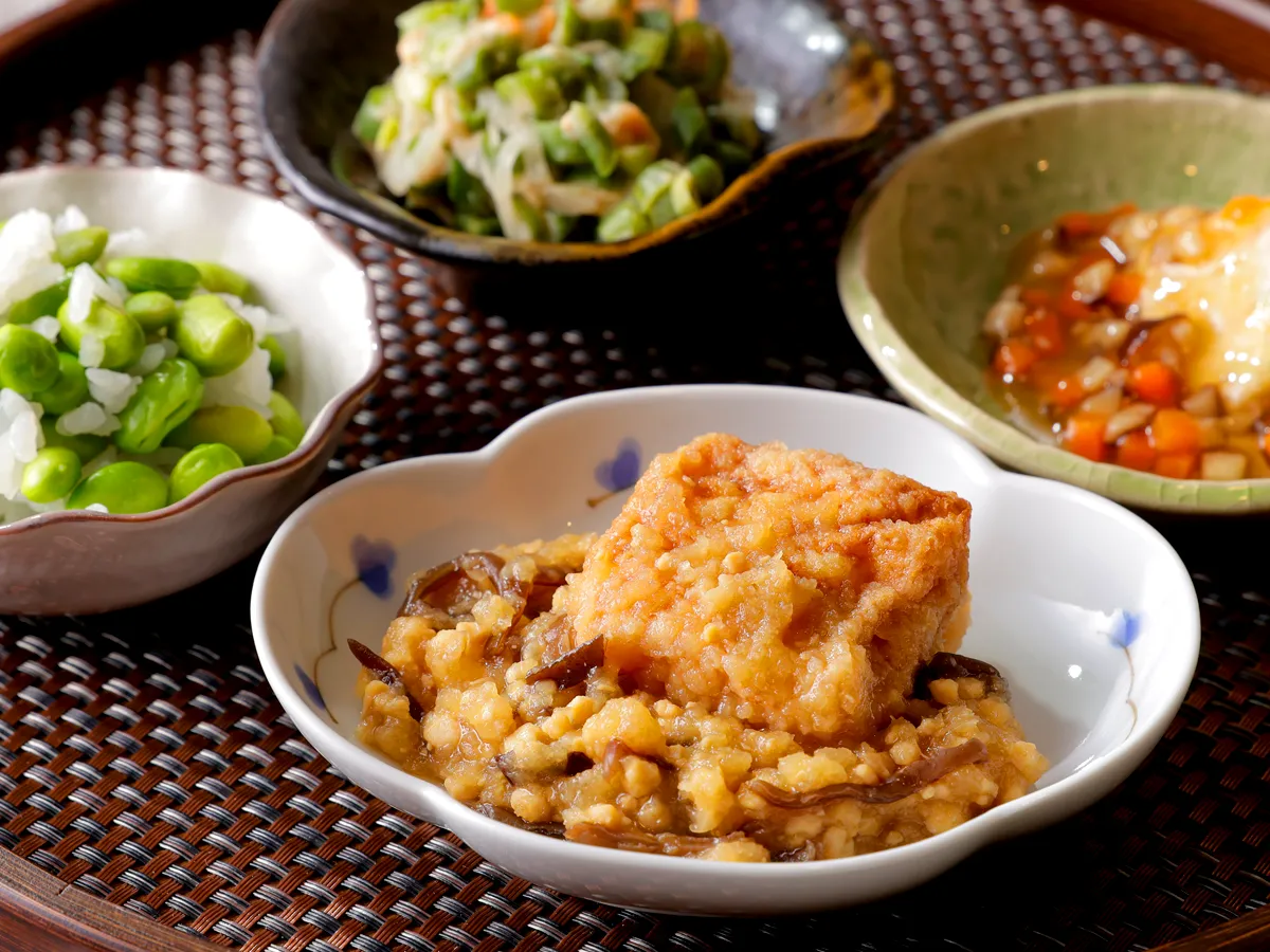 さわやかおろしの揚げ出し豆腐