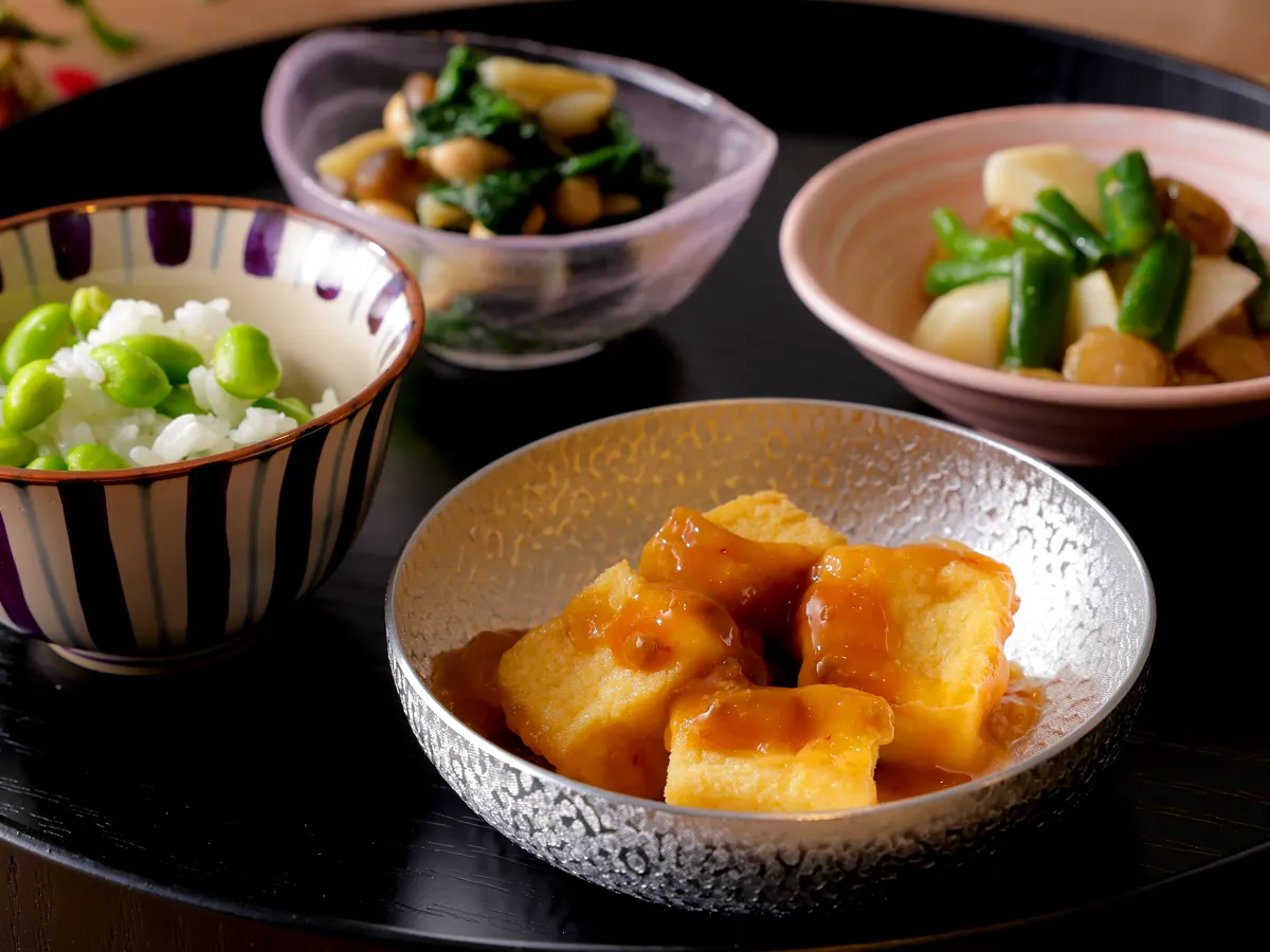 とろける絹揚げ麻婆
